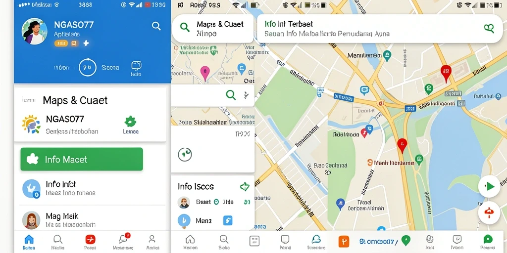 Tampilan antarmuka NGASO77 yang informatif dan menarik.