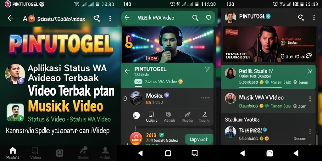 Antarmuka pengguna PINTUTOGEL yang menarik dan fungsional.