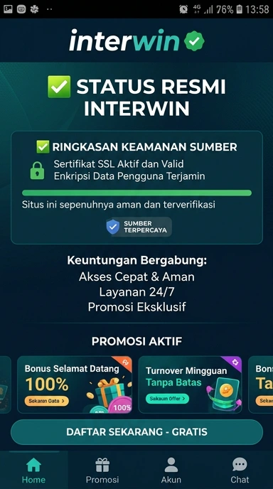 Halaman Resmi Interwin untuk Pengguna Android Indonesia